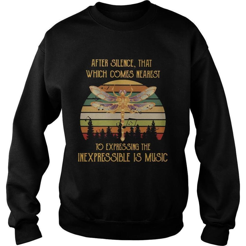 After Silence Music Expresses The Inexpressible Sweatshirt